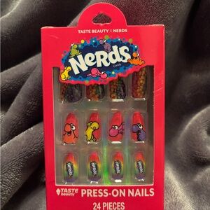 Taste Beauty x Nerds Press-On Nails new in box